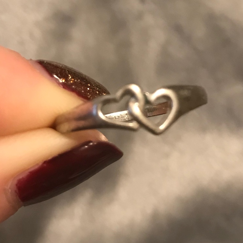 Silpada Double Heart Ring